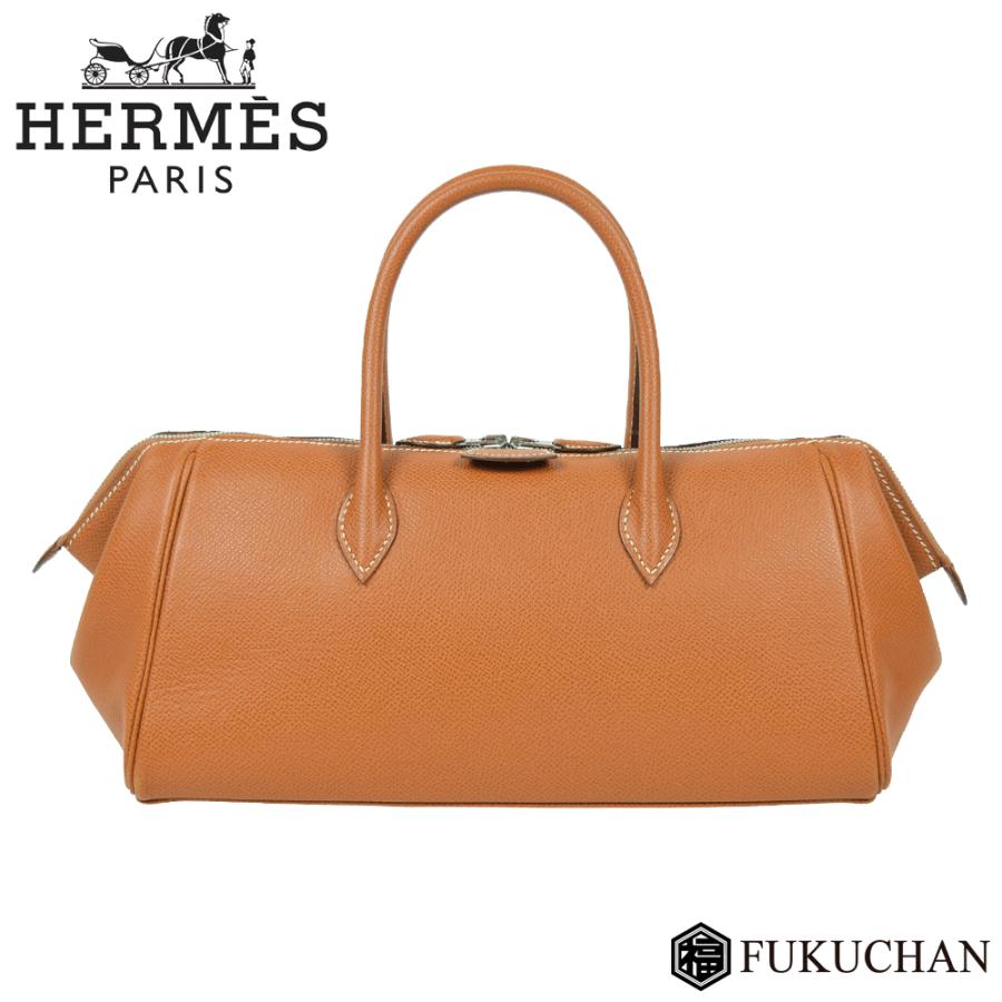 HERMES/エルメス パリボンベイ27 ノアゼット×シルバー金具 ヴォー 
