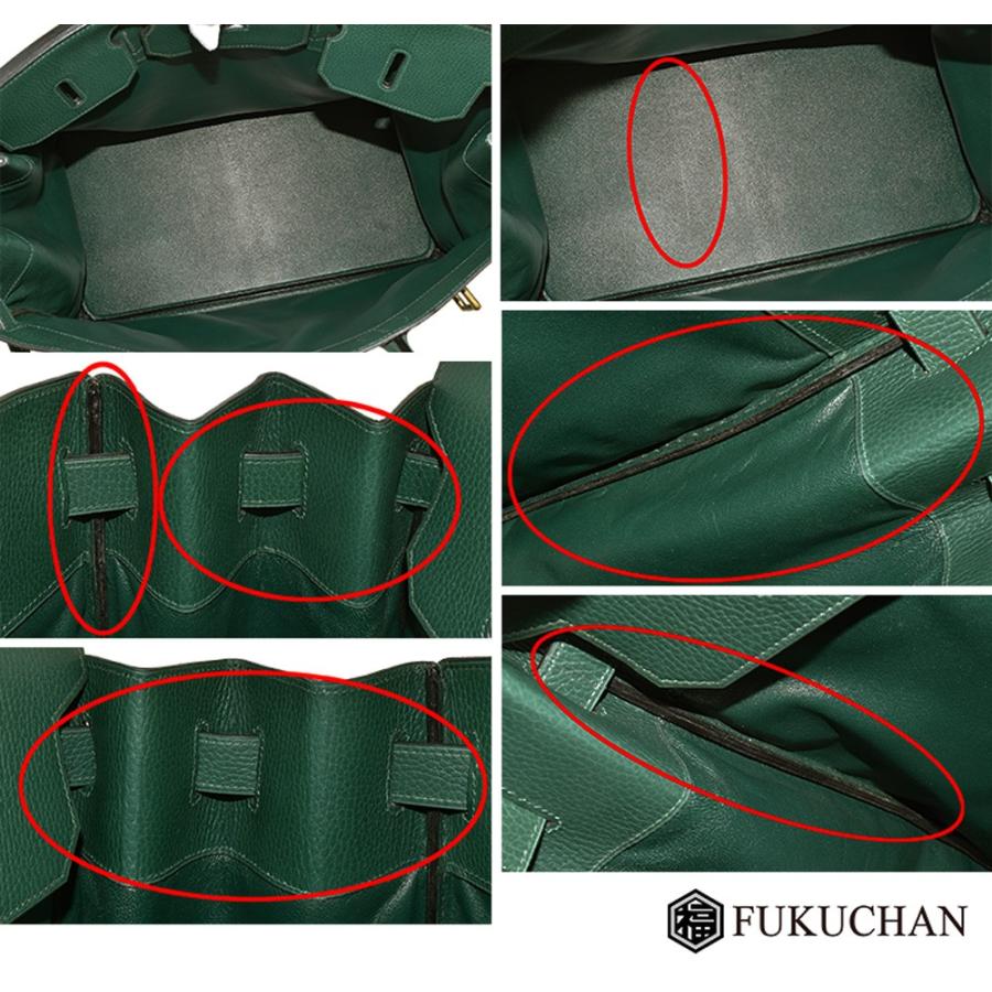 HERMES/エルメス オータクロア45 アルデンヌ 〇U刻印 グリーン