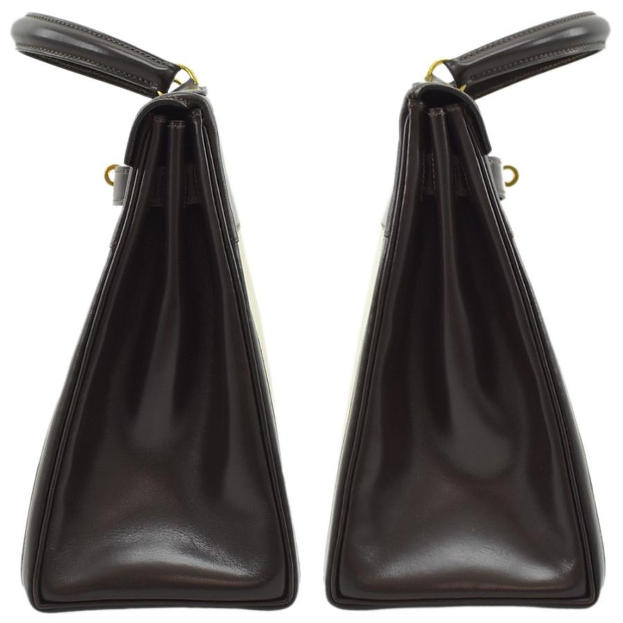 HERMES（エルメス） ケリー32 内縫い トワルアッシュ×ボックスカーフ