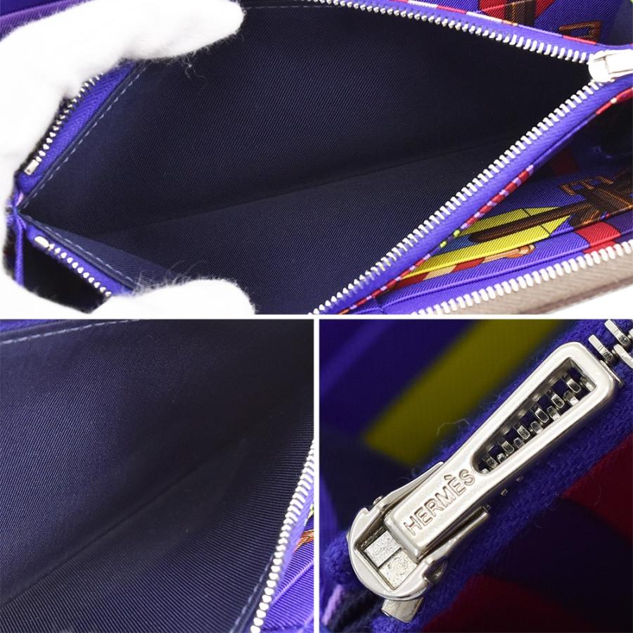 【美品】エルメス HERMES 財布 アザップロング オールレザー エトゥープ HERMES エルメス アザップロング シルクイン 063636CKAC 長財布