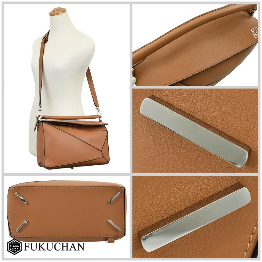 LOEWE ロエベ PUZZLE BAG パズル バッグ TAN(タン)×シルバー LOEWE ロエベ PUZZLE BAG パズル バッグ TAN(タン)×シルバー