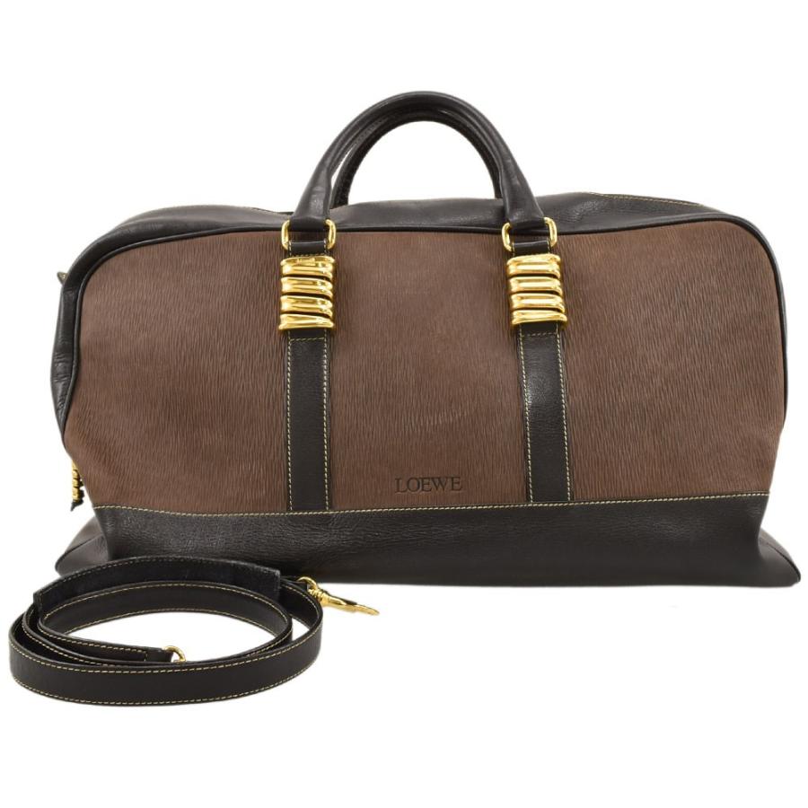 LOEWE ロエベ ベラスケス ボストンバッグ 2wayショルダー レザー