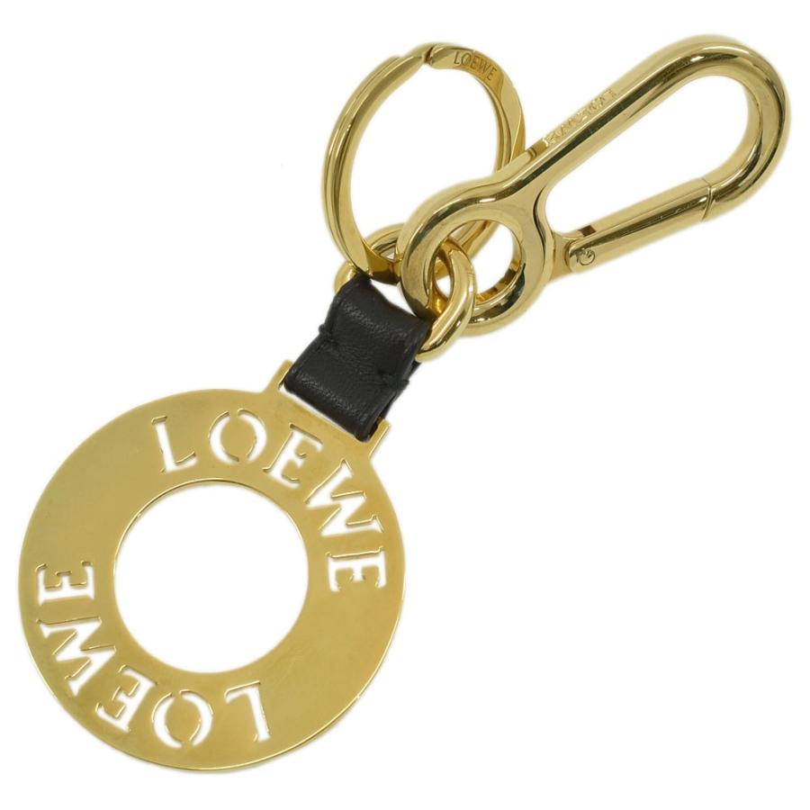LOEWE（ロエベ） キーホルダー ロゴ バッグチャーム キーリング
