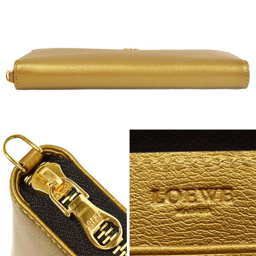 LOEWE（ロエベ） ラウンドファスナー 長財布 アナグラムボタン