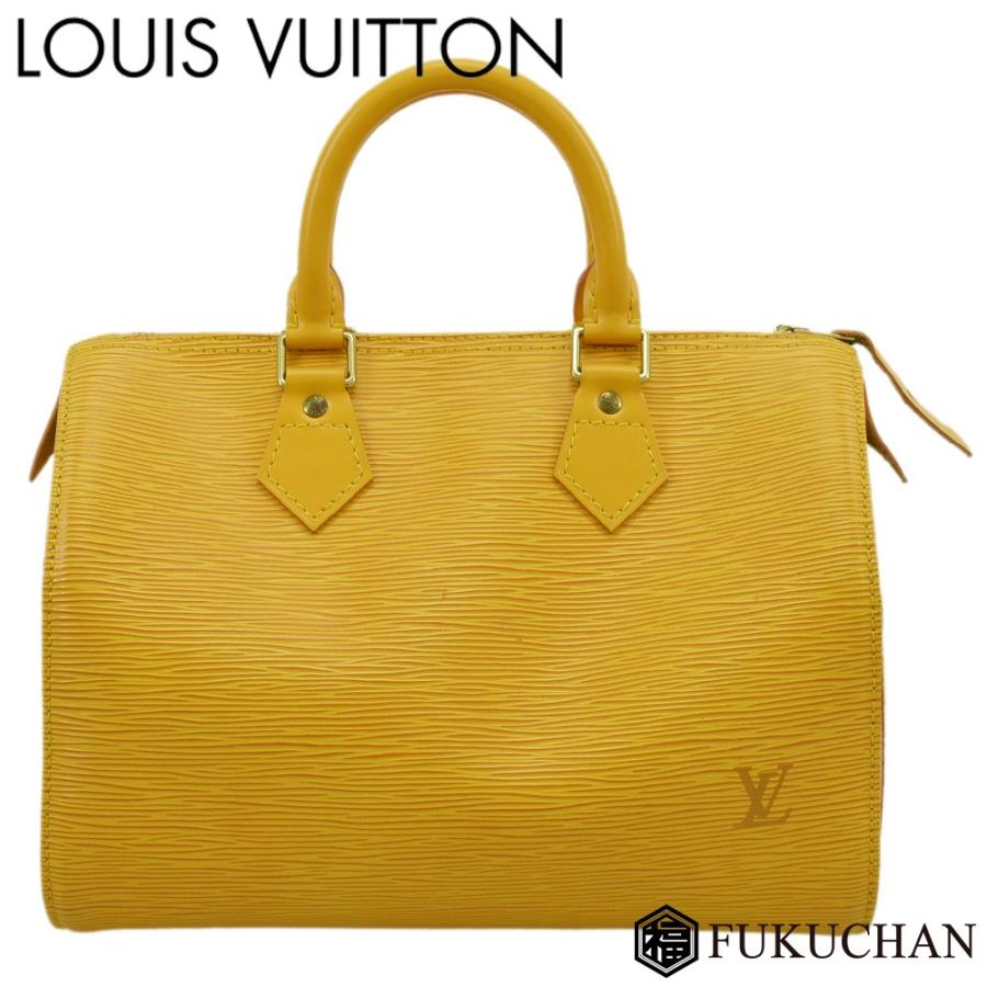 LOUIS VUITTON ルイヴィトン エピ スピーディ25 タッシリイエロー 