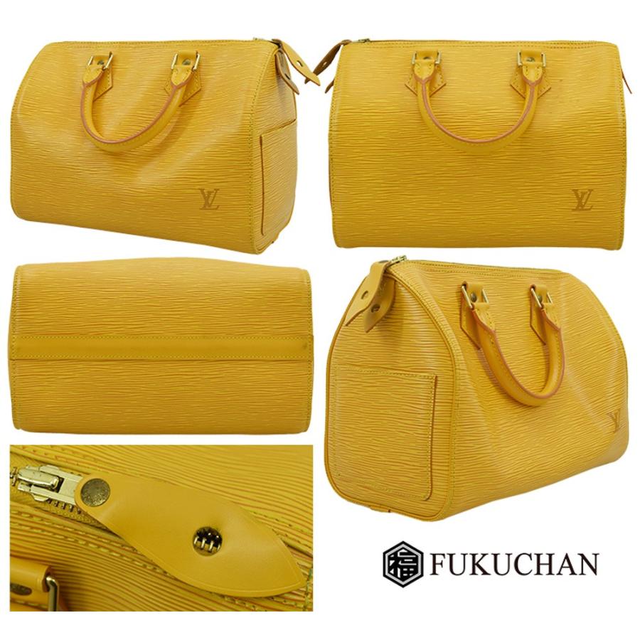 LOUIS VUITTON ルイヴィトン エピ スピーディ25 タッシリイエロー