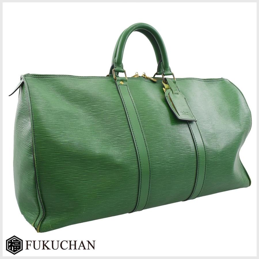 LOUIS VUITTON ルイ・ヴィトン エピ キーポル50 ボストンバッグ