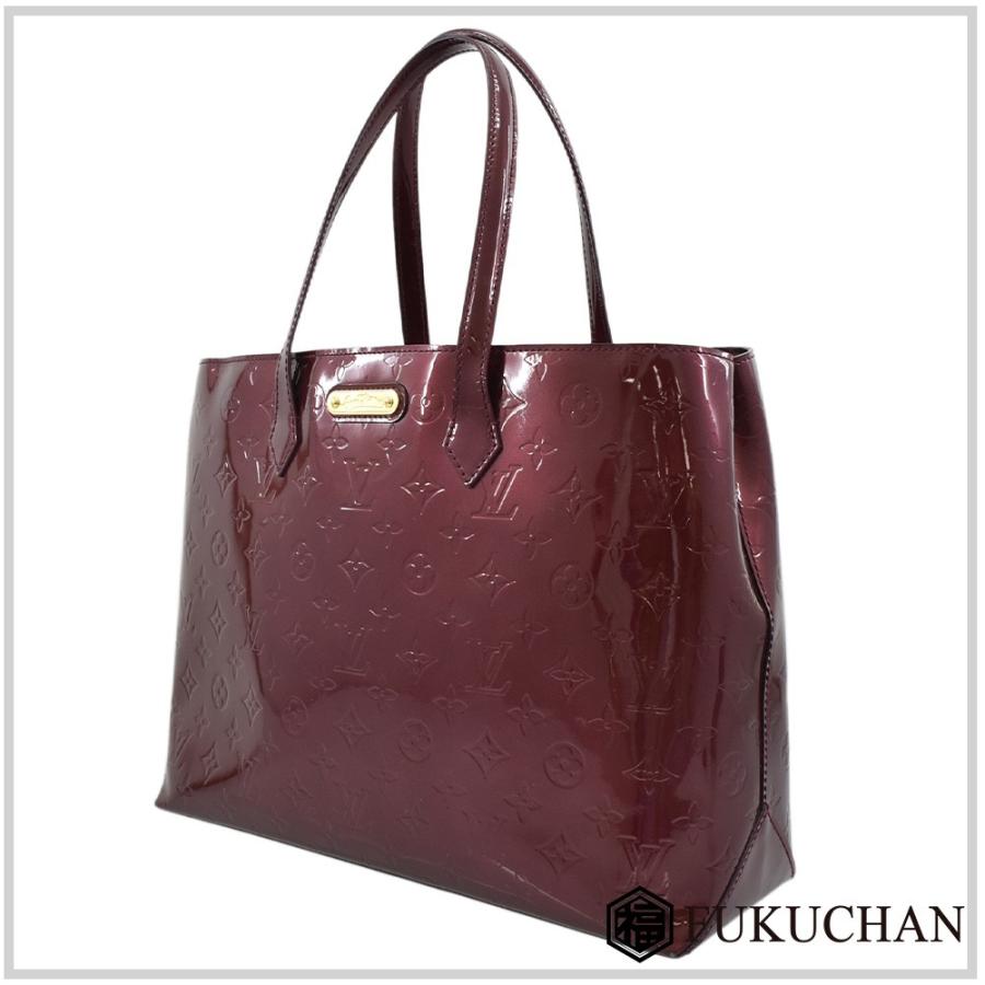 LOUIS VUITTON ルイ・ヴィトン モノグラム・ヴェルニ ウィルシャーMM