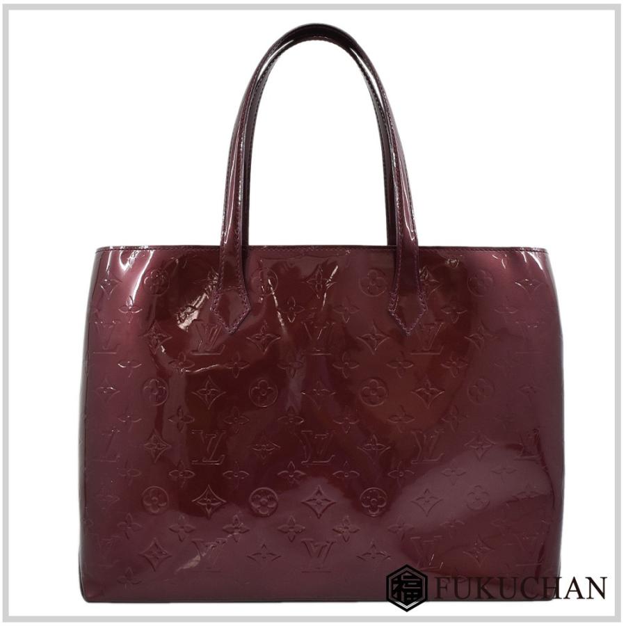 LOUIS VUITTON ルイ・ヴィトン モノグラム・ヴェルニ ウィルシャーMM