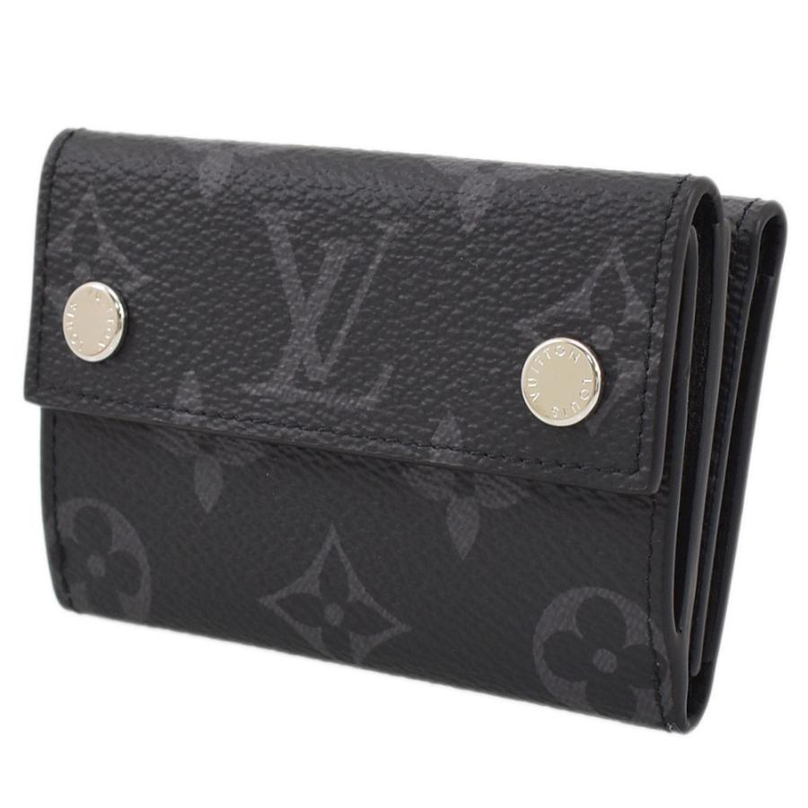 LOUIS VUITTON ヴィトン 三つ折り財布 モノグラム・エクリプス