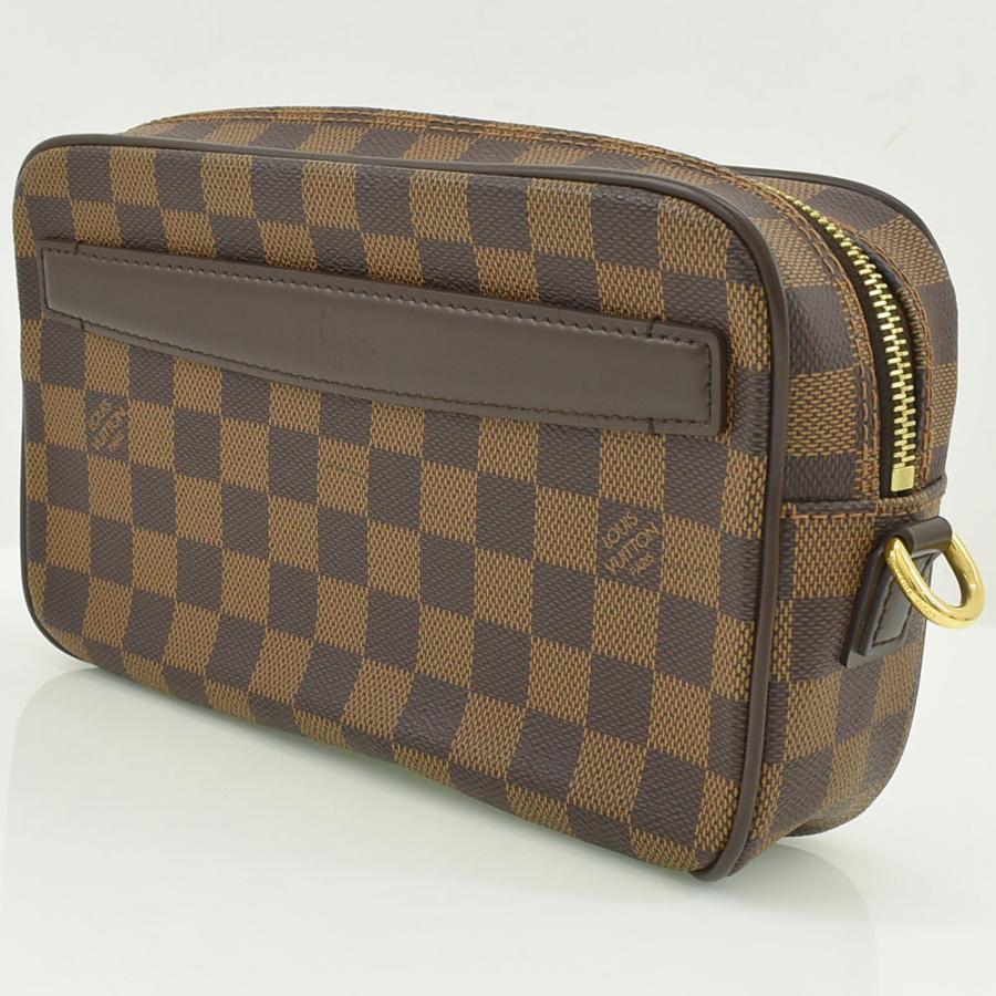 LOUIS VUITTON ポシェット サンポール クラッチバッグ ダミエ | www