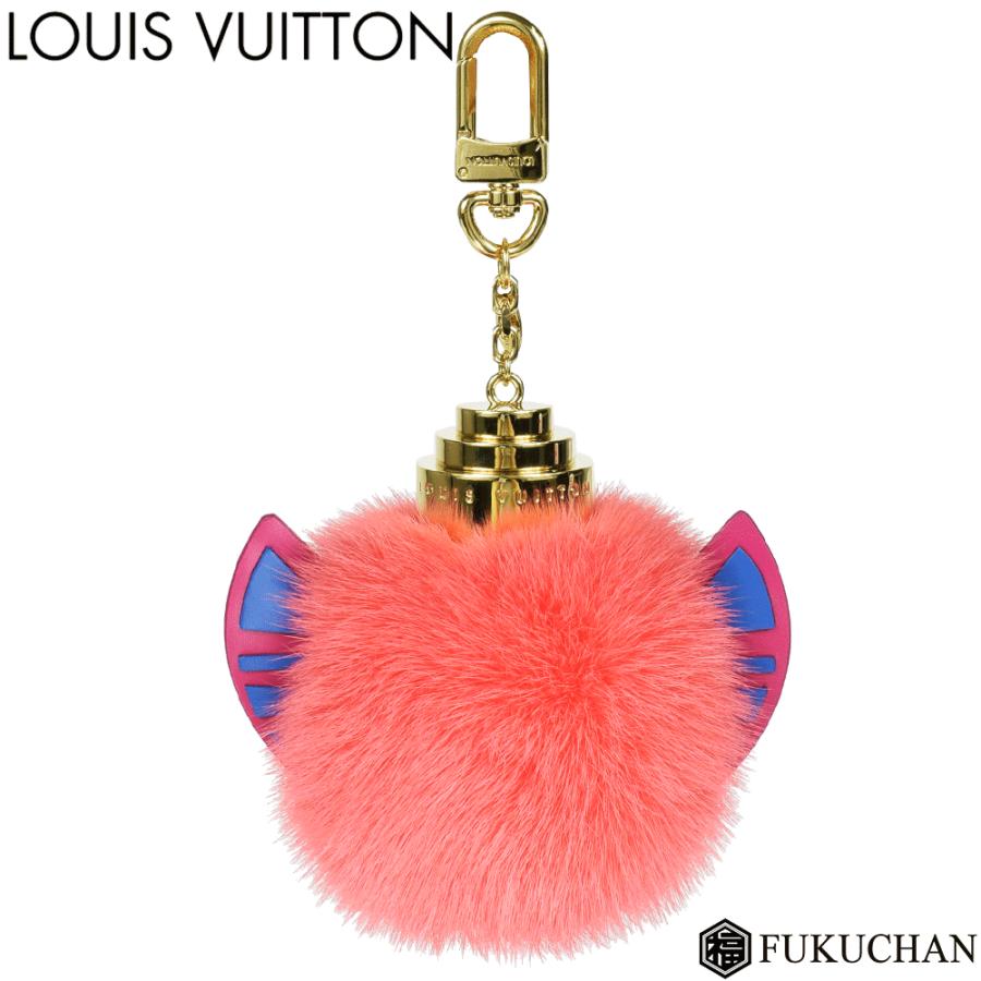 LOUIS VUITTON/ ルイ・ヴィトン トーテム バッグチャーム ファー