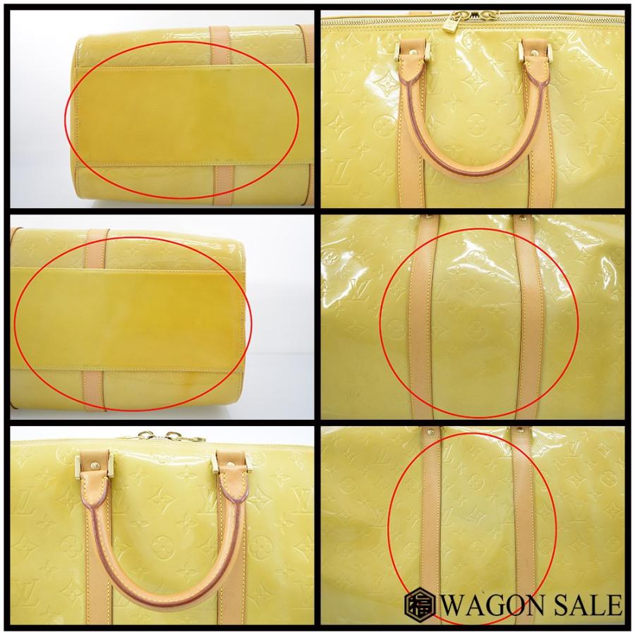 お値下げ中Louis Vuitton イエローレザー ケース　ヴェルニ ルイヴィトン・モノグラムヴェルニの中古通販 | ブランディア