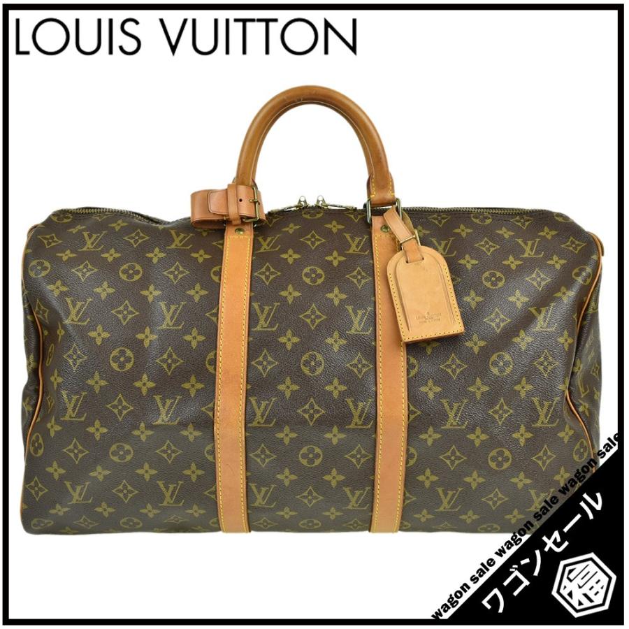 LOUIS VUITTON/ルイ・ヴィトン モノグラム キーポル50 M41426 中古