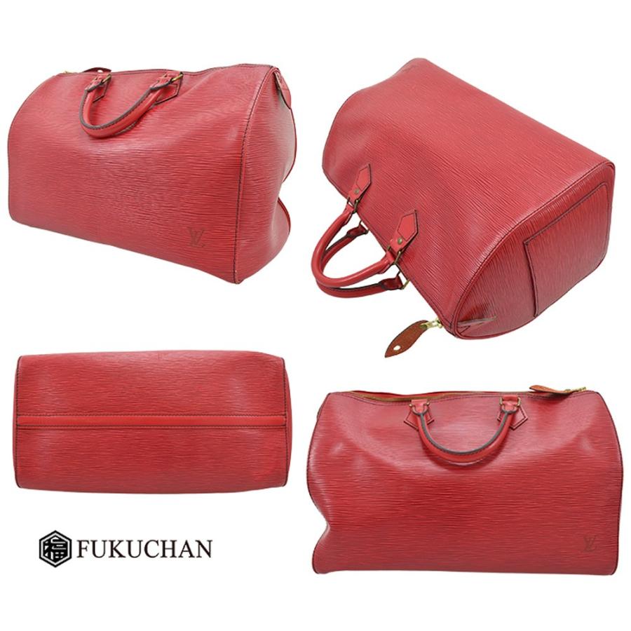 LOUIS VUITTON ルイヴィトン エピ スピーディ40 カスティリアンレッド