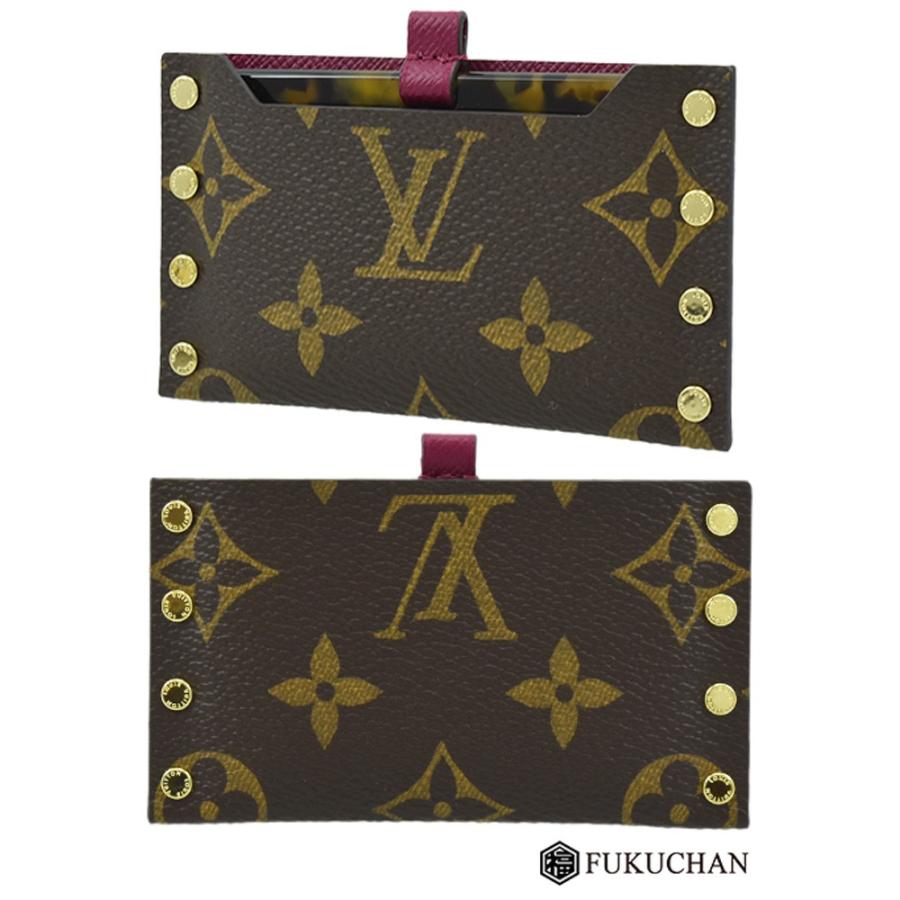 LOUIS VUITTON ルイヴィトン エテュイ ペーニュ べっ甲×フューシャピンク ヘアコーム くし M61485 中古