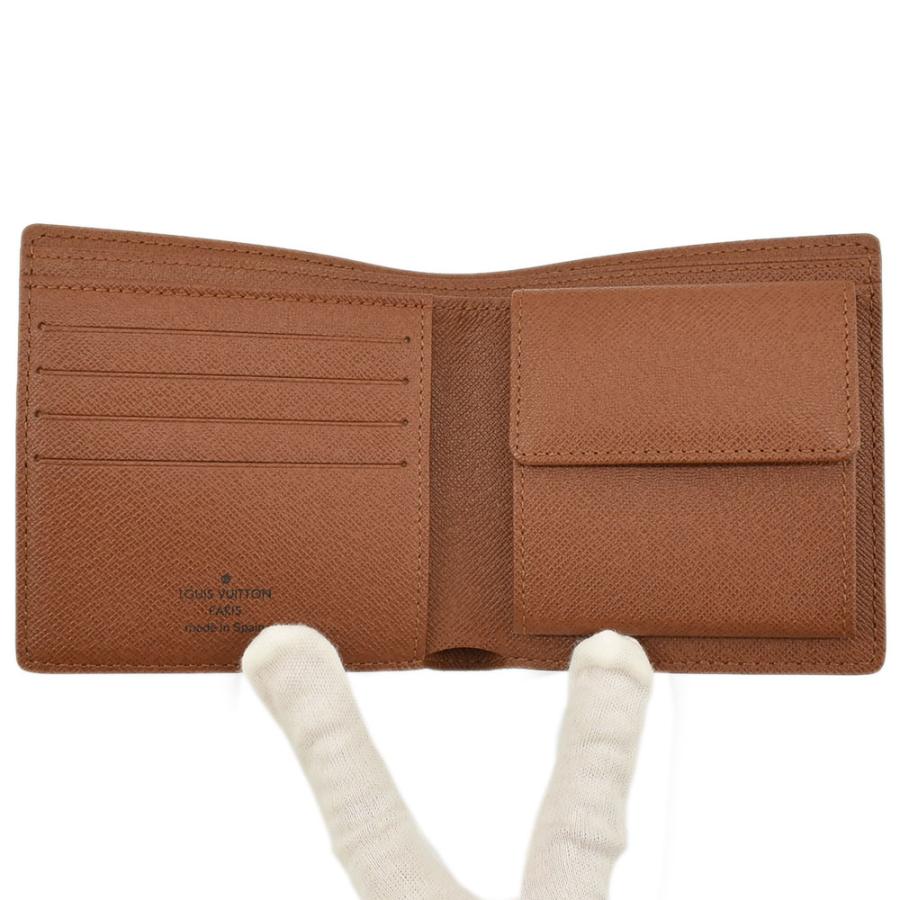 LV ルイヴィトン モノグラム ポルトフォイユマルコ M61675 折り財布 LOUIS VUITTON（ルイ・ヴィトン） 二つ折り財布(小銭入れあり