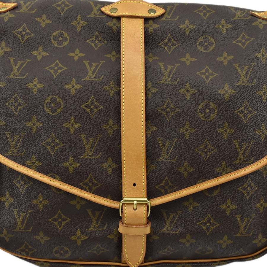 ⭐︎⭐︎希少　廃盤　LOUIS VUITTON 【ソミュール35】 LOUIS VUITTON ソミュール35 モノグラム ダブルショルダーバッグ