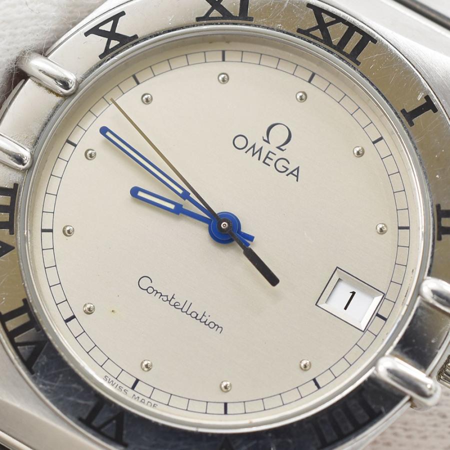 OMEGA オメガ Constellation コンステレーション シルバー文字盤