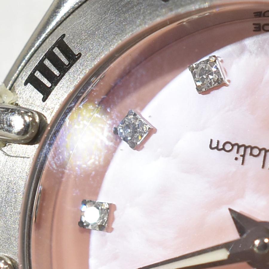 OMEGA オメガ 腕時計 コンステレーション ミニ 12Pダイヤ ピンクシェル  