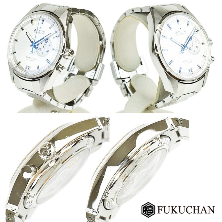 ZENITH/ゼニスEL PRIMERO/エルプリメロ レトロタイマー シルバー文字盤