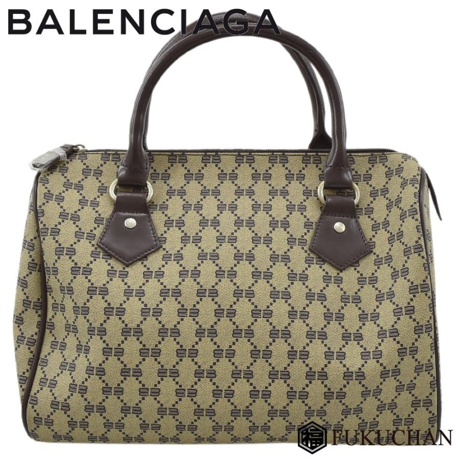 BALENCIAGA（バレンシアガ） BB ボストン ハンドバッグ ブラウン系
