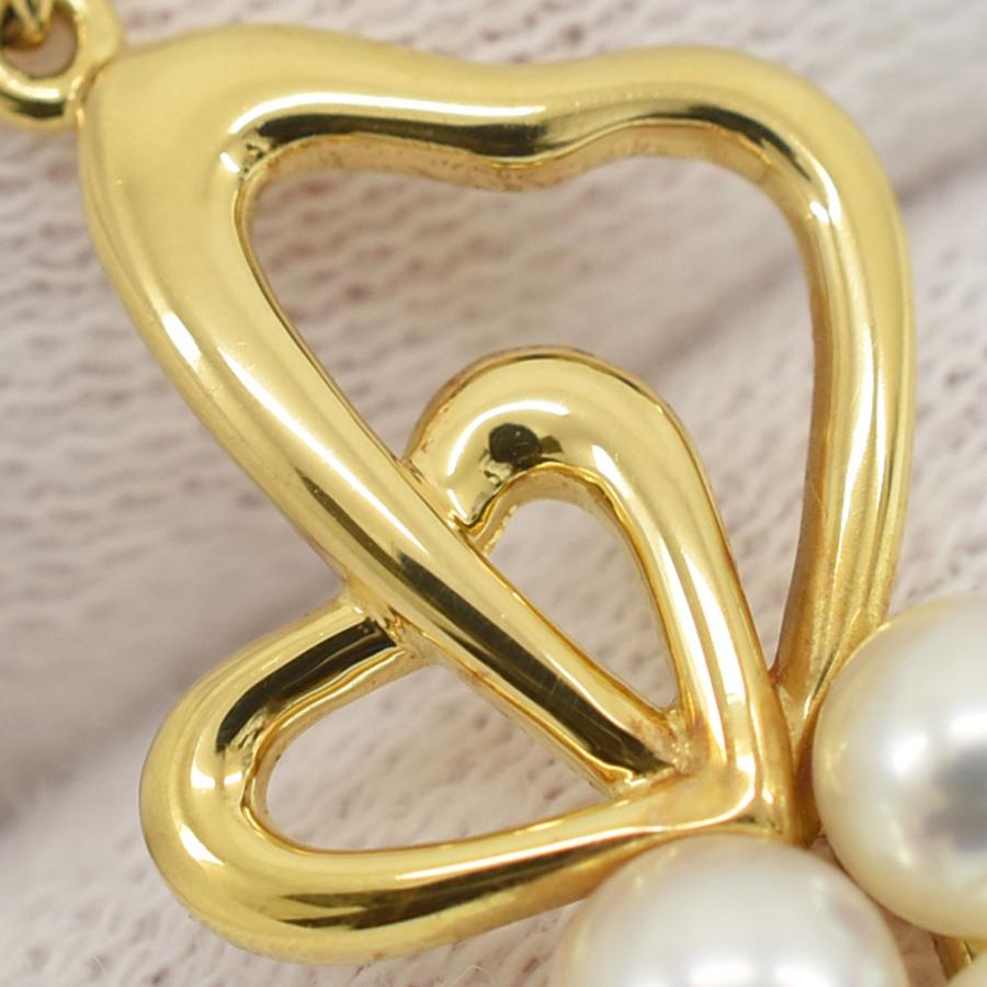 MIKIMOTO ミキモト ネックレス パール ハート アクセサリー ジュエリー