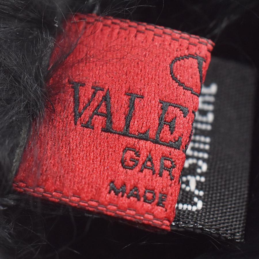 VALENTINO カシミヤ100 ファー レザー 手袋 グローブ スタッズ