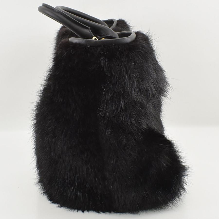 MONCLER（モンクレール） ハンドバッグ ファーバッグ 2wayショルダー