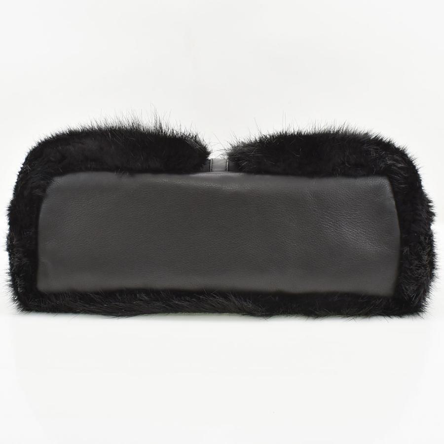 MONCLER（モンクレール） ハンドバッグ ファーバッグ 2wayショルダー