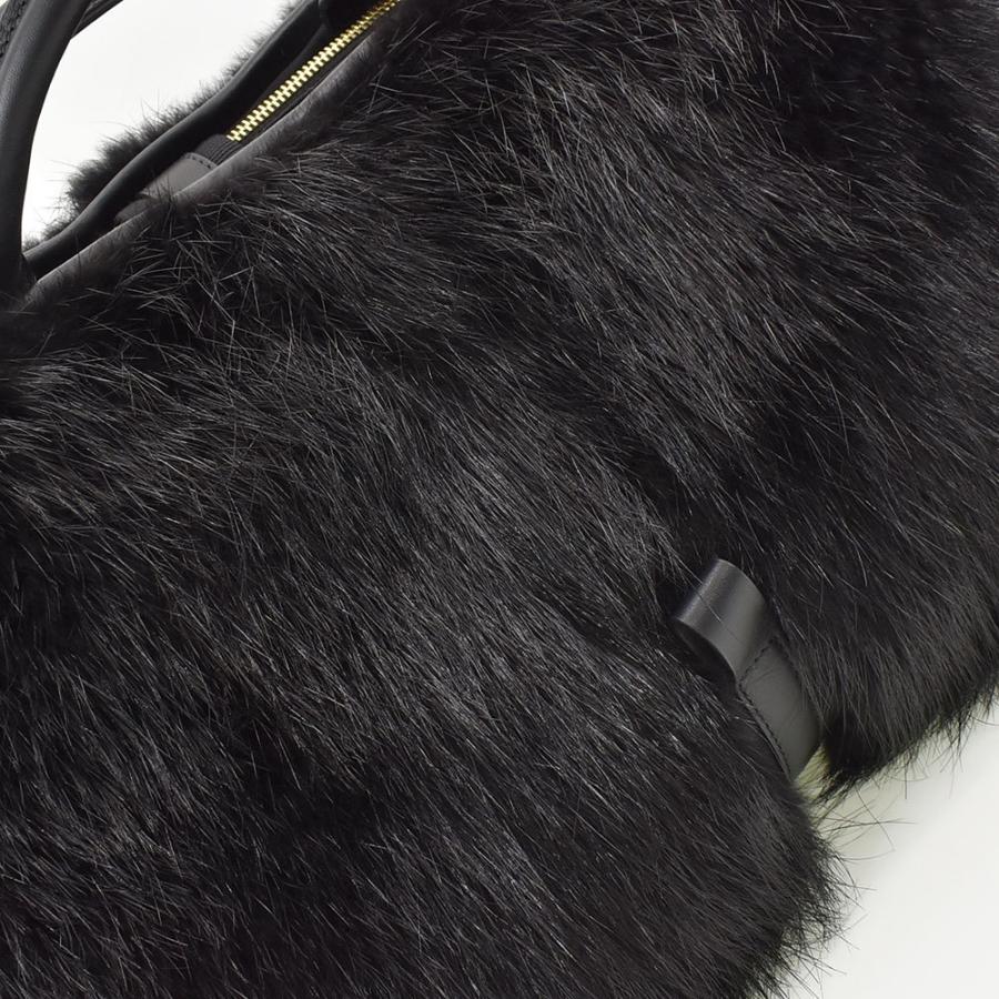 MONCLER（モンクレール） ハンドバッグ ファーバッグ 2wayショルダー