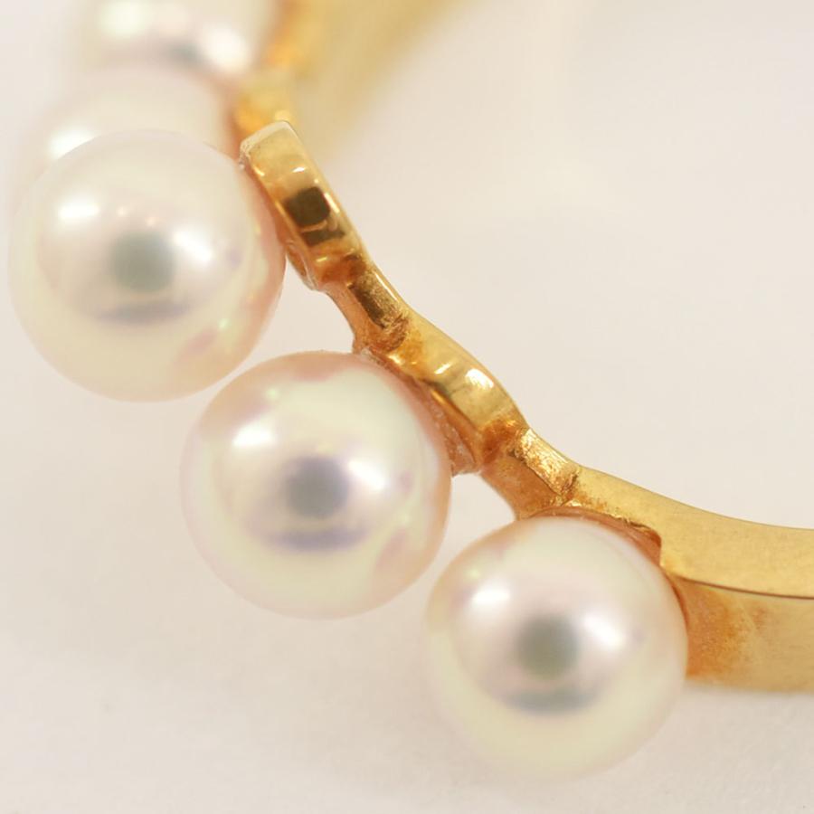 タサキ TASAKI リング・指輪 パール V リング 約9号 アクセサリー ...