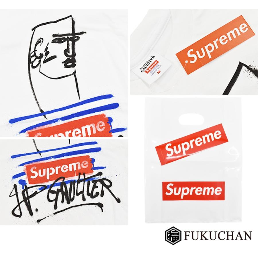 トップス Supreme Jean Paul Gaultier Tee White M Supreme Jean Paul Gaultier Tee White Men's - SS19 - US