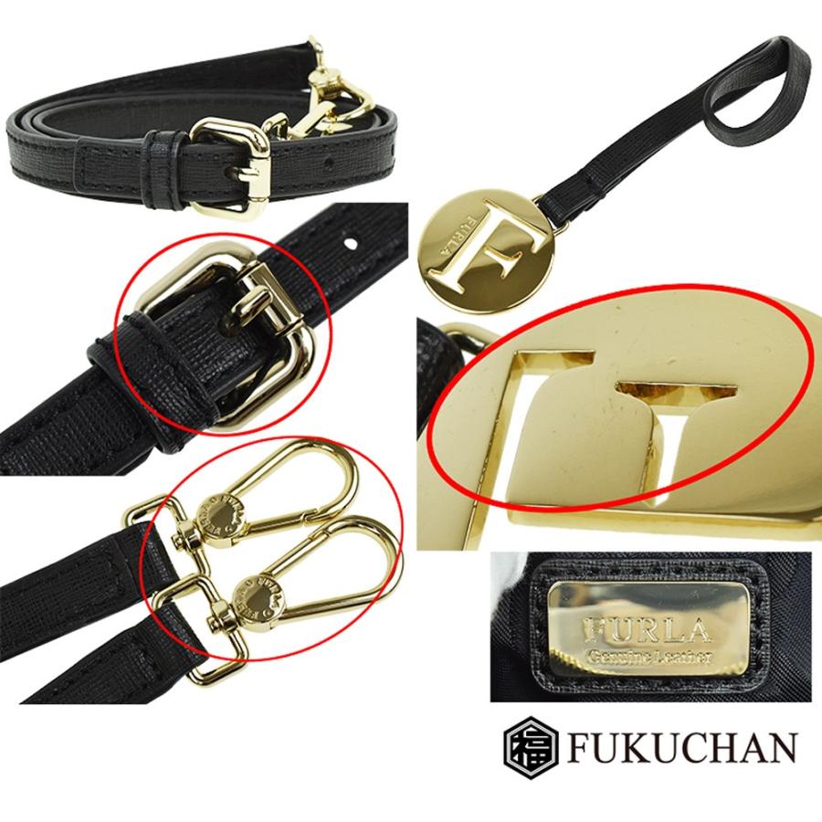 FURLA/フルラ ELENA/エレナ 2way ミニショルダーバッグ ブラック