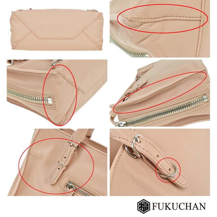 BALENCIAGA ミニペーパー フューシャピンクxシルバー金具 レザー
