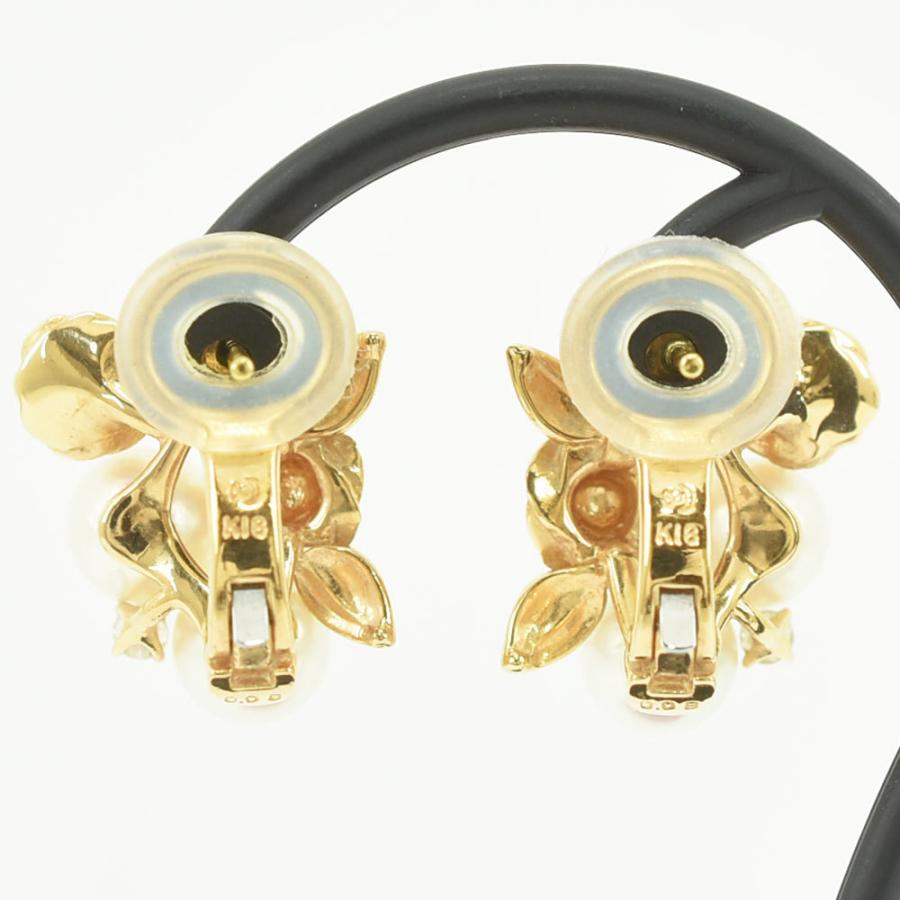 TASAKI 6Pダイヤ ゴールドフープピアス K18 キャッチなし TASAKI 6Pダイヤ ゴールドフープピアス K18 キャッチなし