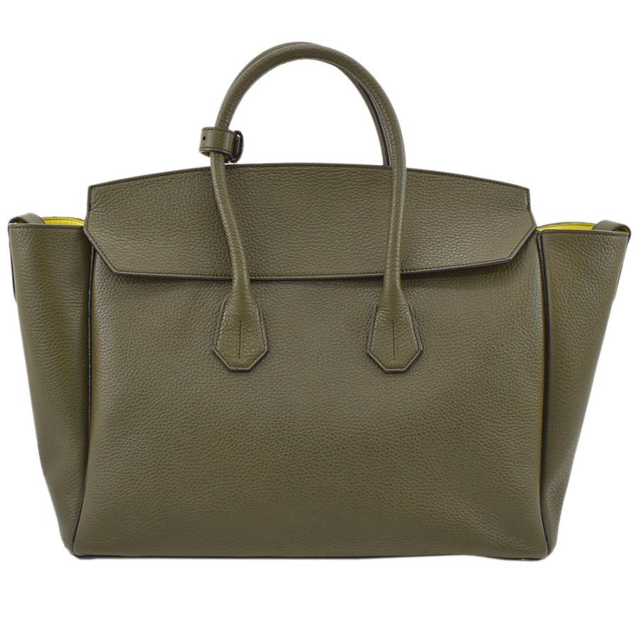 BALLY バリー ソメ sommet トート カーキイエロー ハンドバッグ