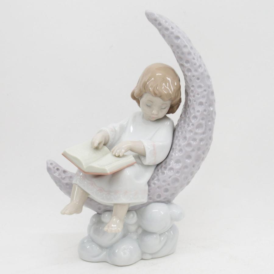 リヤドロ Lladro フィギュリン ♯6840 「月でうたた寝」 少女 女の子