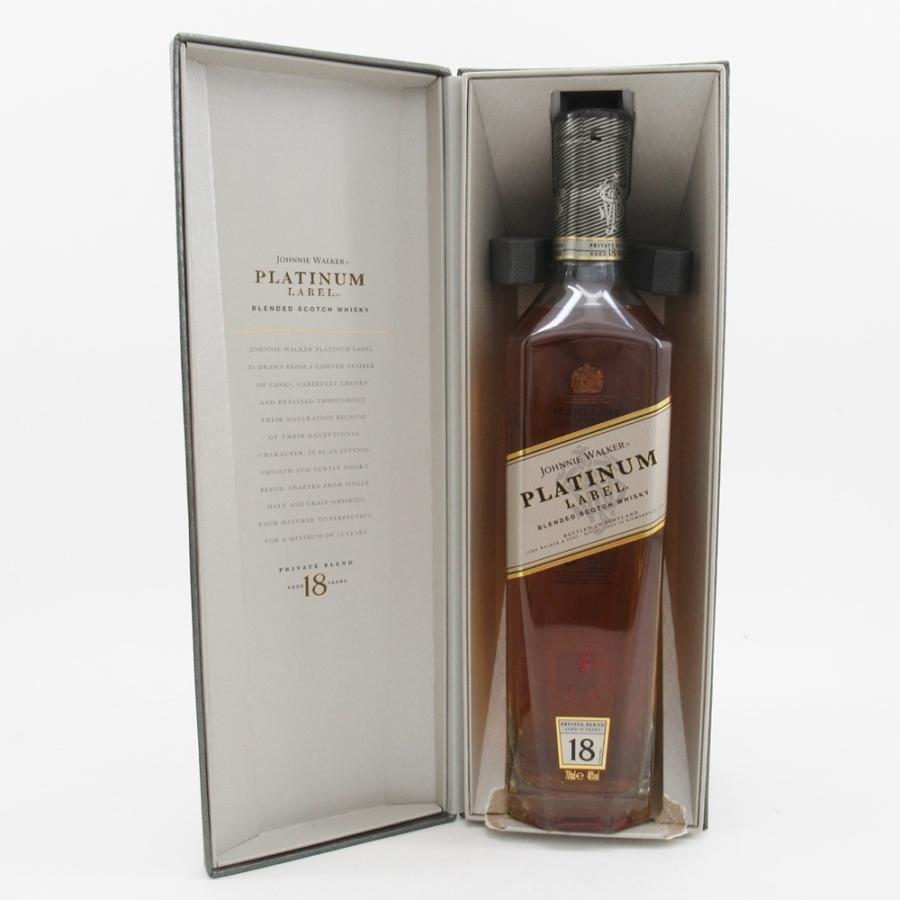 ジョニーウォーカー プラチナラベル 18年 700ml【未開栓】 ジョニーウォーカー プラチナラベル 18年 700ml【未開栓】