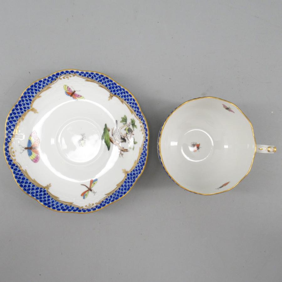 ヘレンド（HEREND） ロスチャイルドバード ブルースケール 7番 ティー