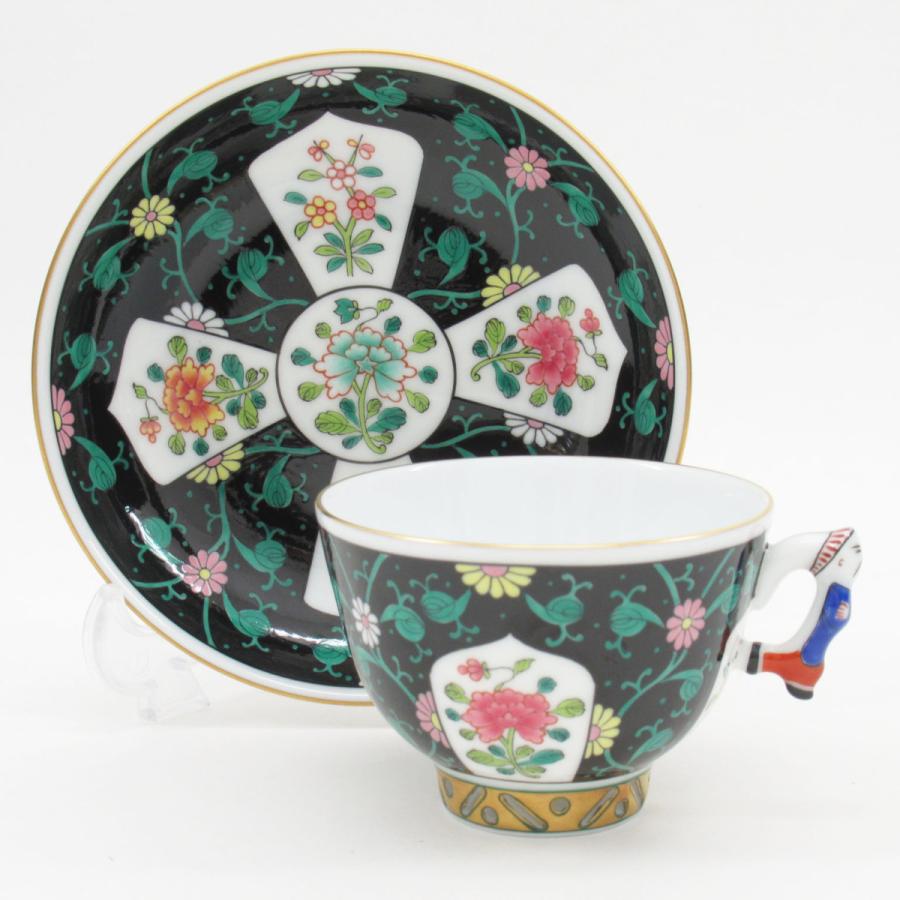 ヘレンド 西安の黒 デミタスカップ&ソーサー シノワズリ マンダリン ヘレンド 西安の黒 デミタスカップ&ソーサー シノワズリ マンダリン