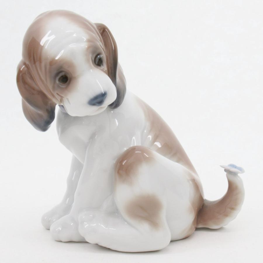 リヤドロ ♯6210 「犬 (マイフレンド)」 フィギュリン 箱付き Lladro