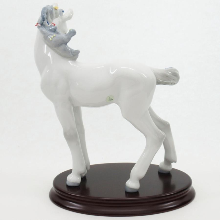 リヤドロ ♯6827 「The Horse」 フィギュリン 箱付き Lladro/陶器/置物
