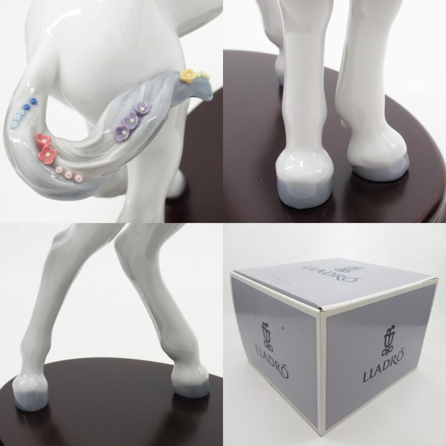 リヤドロ ♯6827 「The Horse」 フィギュリン 箱付き Lladro/陶器/置物