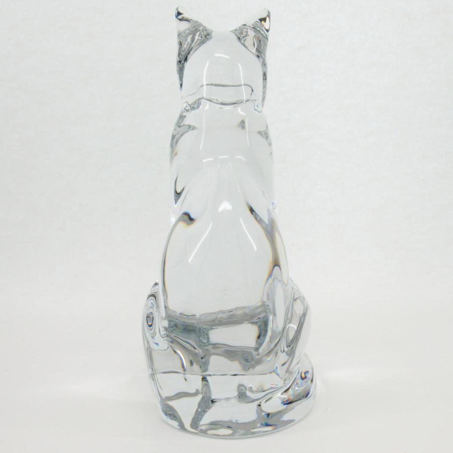 バカラ（Baccarat） ネコ 猫 キャット 23cm フィギュリン 箱付き