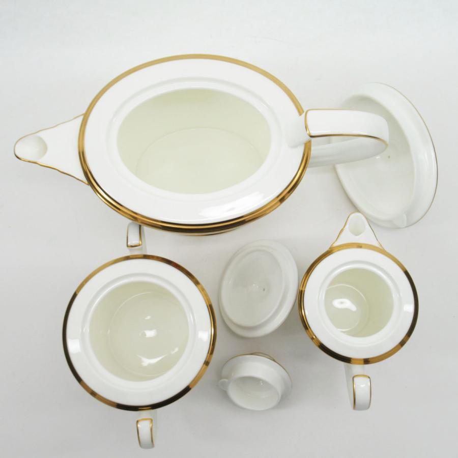 ノリタケ ロイヤルエンブレム (4587) ポット/シュガー/クリーマー 計3