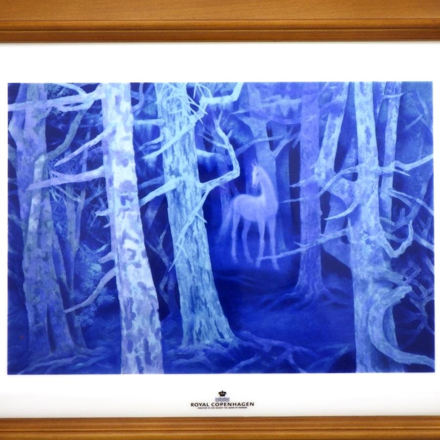 ROYAL COPENHAGEN（ロイヤルコペンハーゲン） 東山魁夷 『白馬の森