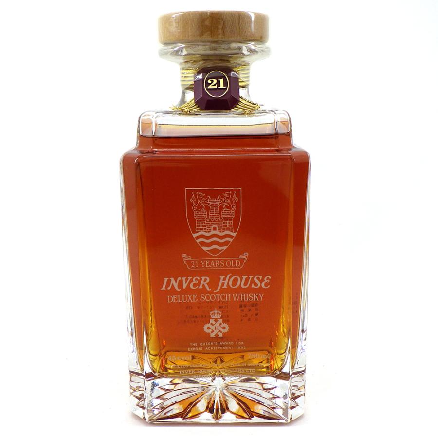 インバーハウス 21年 750ml 43% 箱・替え栓付き INVER HOUSE インバーハウス 21年 750ml 43% 箱・替え栓付き INVER HOUSE