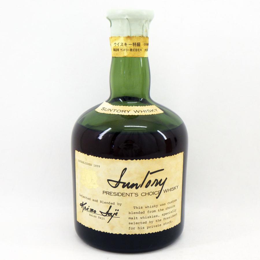 大阪府内限定配送※ サントリー プレジデント チョイス 佐治敬三 720ml 