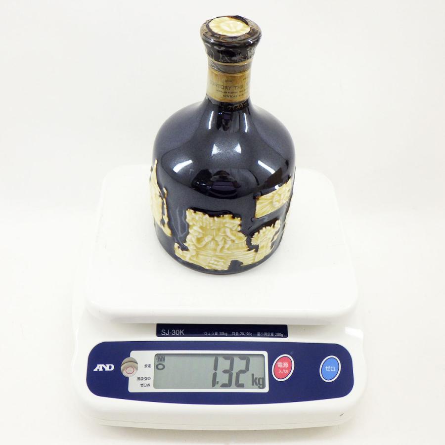 大阪府内限定配送※ サントリー ザ ウィスキー 有田焼 陶器ボトル 750ml